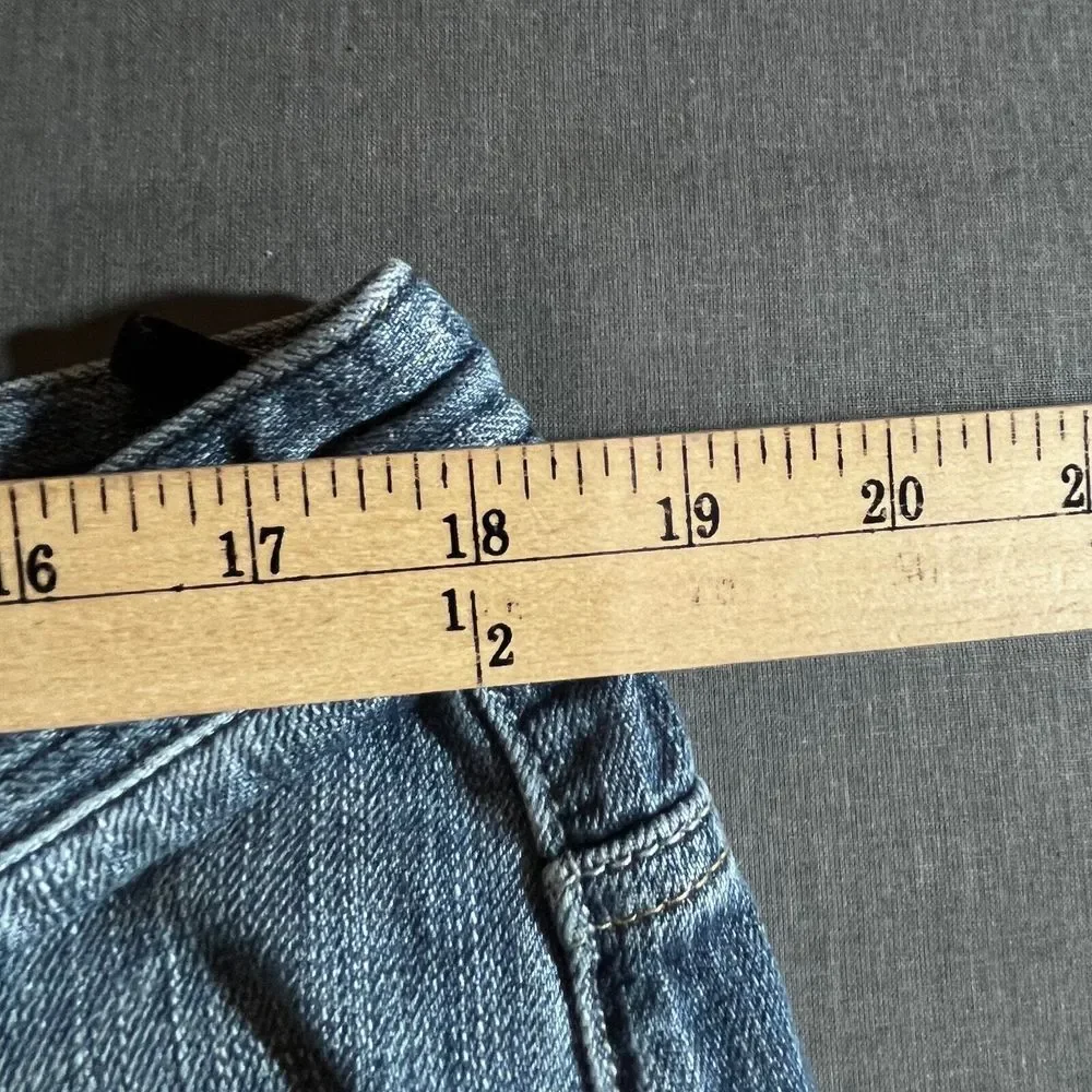 Buffalo David‎ Bitton Jeans Mens 38 Blue Dark Wash Denim Straight Leg Stretch